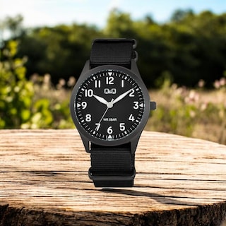 Foto 2 | Foto 2 | Reloj Q&Q Q76B-007PY Negro para Hombre