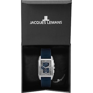 Foto 2 | Foto 2 | Reloj Jacques Lemans 1-2161D Azul 34 mm Resistente al Agua 50 m Acero Inoxidable