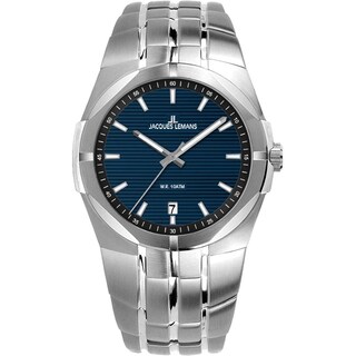 Foto 1 | Foto 1 | Reloj Jacques Lemans Plateado para Hombre