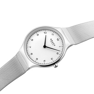 Foto 4 | Foto 4 | Reloj Obaku Denmark V306lxcwmc Slank Lille Steel-acero
