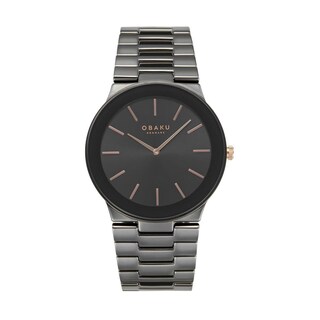 Foto 1 | Foto 1 | Reloj Obaku Denmark V281gxbbcb Svale Dark Negro