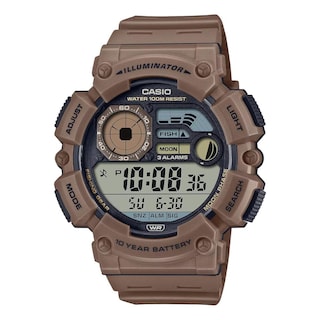 Foto 1 | Foto 1 | Reloj Casio Ws-1500h-5avcf Iluminator Multifunción-café