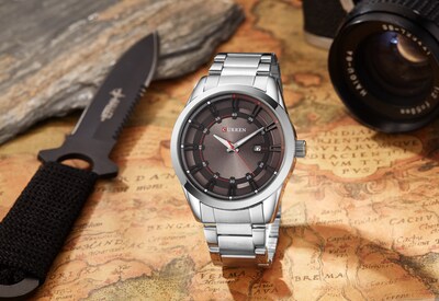 Foto 4 | Foto 4 | Reloj Curren 8246 Casual a Prueba de Agua para Hombre - Venta Internacional