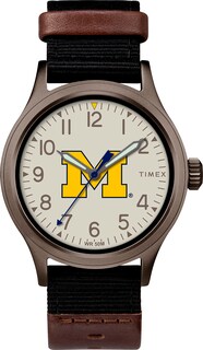 Foto 1 | Foto 1 | Reloj Timex Collegiate Clutch, 40 Mm, Michigan Wolverines - Venta Internacional.