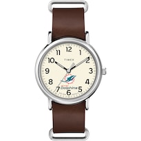 Correa De Piel Watch Timex Tribute Nfl Weekender De 40 Mm - Venta Internacional.