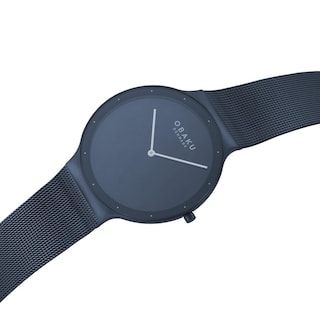 Foto 4 | Foto 4 | Reloj Obaku Denmark V307gxllml Net Marine-azul