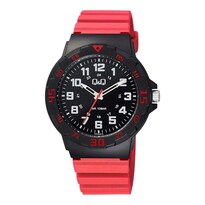 Reloj Q&q Vr18j013y Men´s-rojo