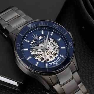 Foto 6 | Foto 6 | Reloj Maserati R8823140015 Sfida Skeleton-gris