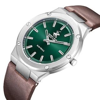 Foto 4 | Foto 4 | Reloj Beverly Hills Polo Club Bp3817x.372 Men´s-café