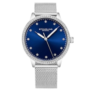 Foto 1 | Foto 1 | Reloj Stührling Mx Cuarzo Vogue Dorset 3904 de 38 mm color Plateado