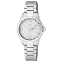 Reloj Citizen Quartz color Gris M&l Eq0591-56a - S022 para Dama