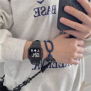 Foto 2 | Foto 2 | Reloj Deportivo Contra Agua Pantalla Digital Eo Safe Imports Esi-12972 Negro