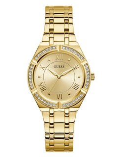 Foto 1 | Foto 1 | Reloj Guess Black + Gold Crystal Silicone para Mujer - Venta Internacional