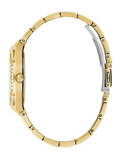 Foto 3 | Foto 3 | Reloj Guess Black + Gold Crystal Silicone para Mujer - Venta Internacional
