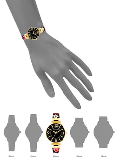 Foto 2 | Foto 2 | Reloj Anne Klein Correa de Piel para Mujer Resistente al Agua 30 m - Venta Internacional