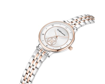 Foto 2 | Foto 2 | Reloj Bcbg Mujer Extensible De Acero Color Bitono Bbwlg0036406