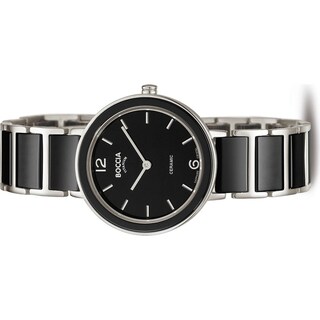 Foto 2 | Foto 2 | Reloj Boccia Titanium Negro para Mujer