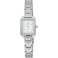 Reloj Q&q C76a-005py Ladies-acero