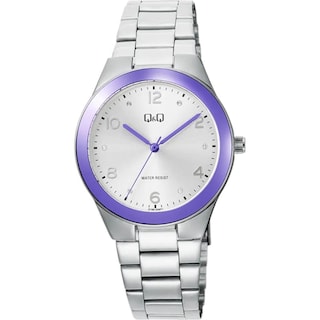 Foto 1 | Foto 1 | Reloj Q&Q Q78B-008PY Gris para Mujer