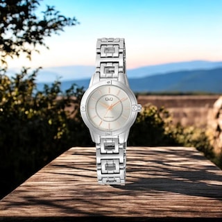 Foto 2 | Foto 2 | Reloj Q&Q F18A-001PY Gris para Mujer