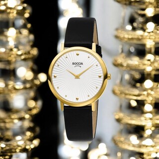 Foto 2 | Foto 2 | Reloj Boccia Titanium Negro para Mujer