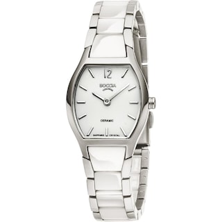 Foto 1 | Foto 1 | Reloj Boccia Titanium 3361-01 Blanco 23 mm Resistente al Agua 50m