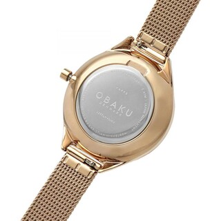 Foto 3 | Foto 3 | Reloj Obaku Denmark V257lhvnmv Ladies Classic-oro Rosa