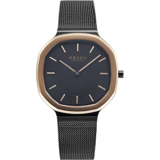 Foto 1 | Foto 1 | Reloj Obaku Denmark V253lxmbmb Oktant Lille Clásico-negro