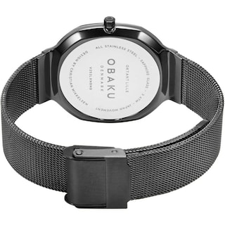 Foto 3 | Foto 3 | Reloj Obaku Denmark V253lxmbmb Oktant Lille Clásico-negro