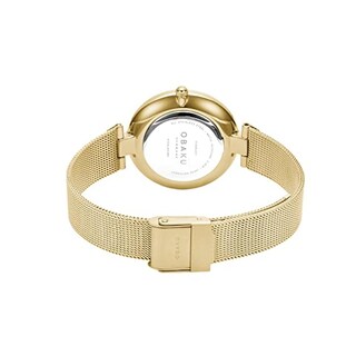 Foto 3 | Foto 3 | Reloj Obaku Denmark V256lxgimg-dd Diamant Clásico-dorado