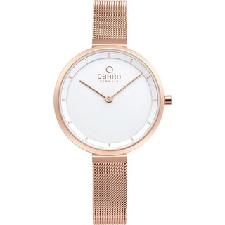 Foto 1 | Foto 1 | Reloj Obaku Denmark V225lxvimv Ladies Classic-oro Rosa