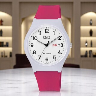 Foto 3 | Foto 3 | Reloj Q&q V39a-001vy Ladies-rosa