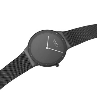 Foto 4 | Foto 4 | Reloj Obaku Denmark V307lxbbmb Net Lille Charcoal-negro