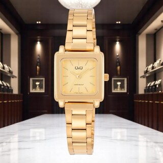 Foto 3 | Foto 3 | Reloj Q&q C79a-002py Ladies-dorado