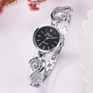 Foto 2 | Foto 2 | Reloj Huoguo Elegante Correa De Diamante De Cuarzo Para Mujer - Venta Internacional.