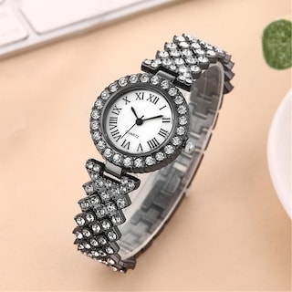 Foto 2 | Foto 2 | Reloj Huoguo Fashional Diamond Steel Fashional Fashional Para Mujer - Venta Internacional.