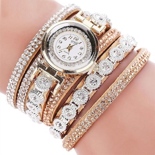 Foto 1 | Foto 1 | Reloj Ccq Fashion Casual Analógico De Cuarzo Con Diamantes De Imitación Para Mujer - Venta Internacional.