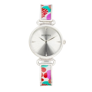 Foto 2 | Foto 2 | Reloj: Pulsera Bertha Katherine Con Diseño Esmaltado Color Morado - Venta Internacional.