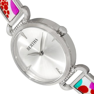 Foto 4 | Foto 4 | Reloj: Pulsera Bertha Katherine Con Diseño Esmaltado Color Morado - Venta Internacional.