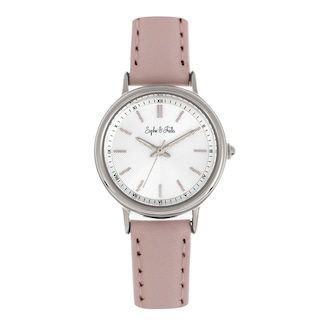Foto 1 | Foto 1 | Reloj Sophie & Freda Berlin - Correa De Piel Color Rosa Claro - Venta Internacional.