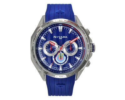 Foto 1 | Foto 1 | Reloj Nivada Chivas 1 color Azul para Caballero de Caucho Azul con Índice
