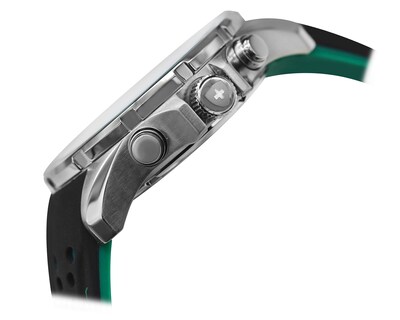 Foto 2 | Foto 2 | Reloj Nivada Diseño Santos Caballero/Caucho Negro/Arábigos e Índices