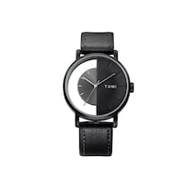 Reloj De Cuarzo Casual De Negocios De Moda Para Hombres Negro