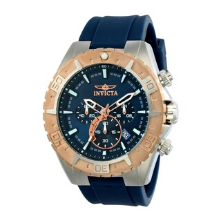 Foto 1 | Foto 1 | Reloj Invicta 22523 Aviator Azul Material de Silicona para Hombre