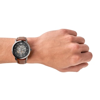 Foto 6 | Foto 6 | Reloj de Pulso Fossil Neutra Auto Me3161 color Humo para Hombre