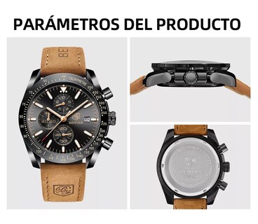 Foto 2 | Foto 2 | Reloj Benyar Café para Hombre