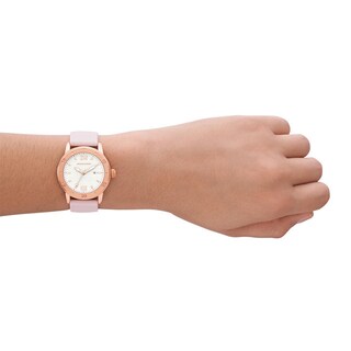 Foto 4 | Foto 4 | Reloj De Pulso Skechers Redondo Sr6170 Color Oro Rosado Para Dama