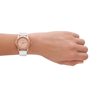 Foto 2 | Foto 2 | Reloj De Pulso Skechers Redondo Sr6053 Color Oro Rosado Para Dama