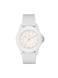 Reloj De Pulso Skechers Rosencrans Sr6023 Color Blanco Para Dama