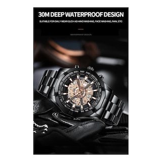Foto 5 | Foto 5 | Reloj Binbond Hollow, Impermeable, No Mecánico, S033 - Venta Internacional.
